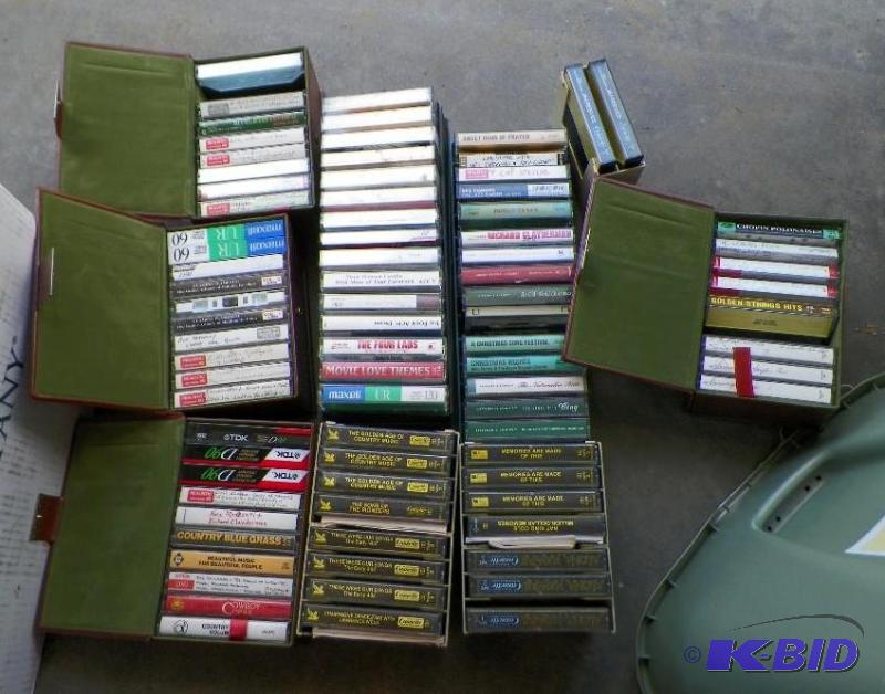 lot 118 image: Lot of Cassettes