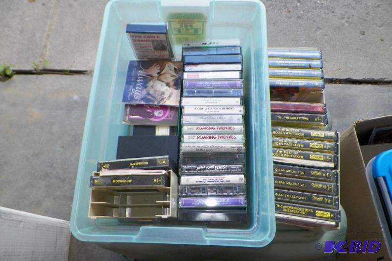 lot 130 image: Box of Tapes