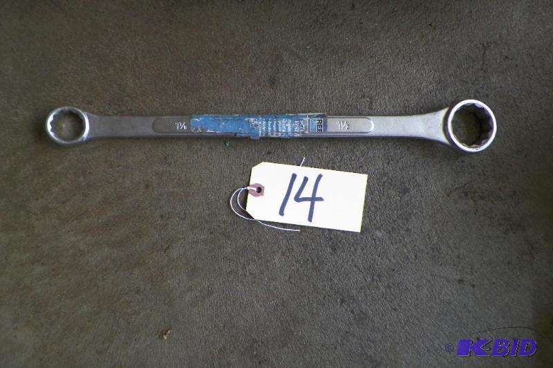 lot 14 image: New Trailer Hitch Wrench, inch and 12 and inch and 18
