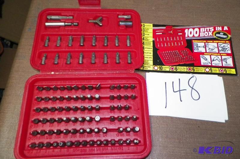 lot 148 image: 100 Bits in a Box