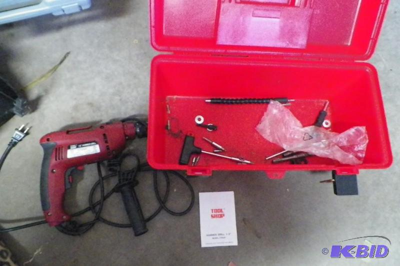 lot 152 image: Tool Shop 12 Hammer Drill