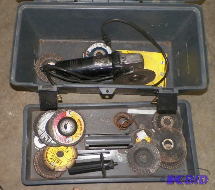 lot 157 image: Sears Craftsman 4 12 Disk Grinder