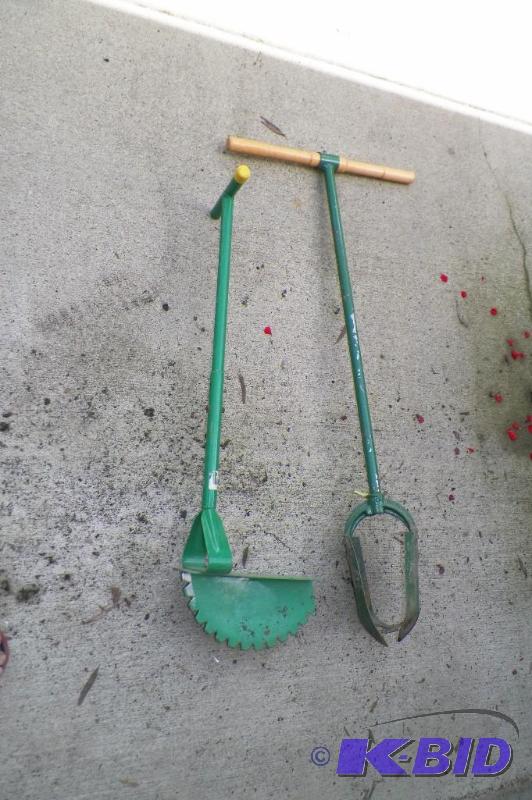 lot 188 image: Post Hole Digger and Other Tool