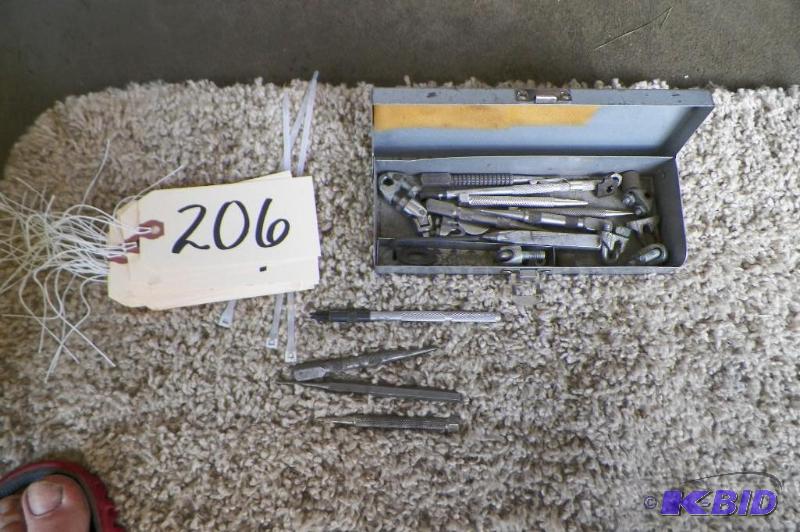 lot 206 image: Box of Nail Sets