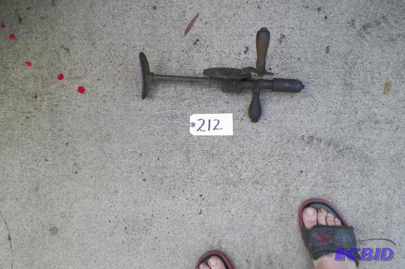 lot 212 image: Antique Drill