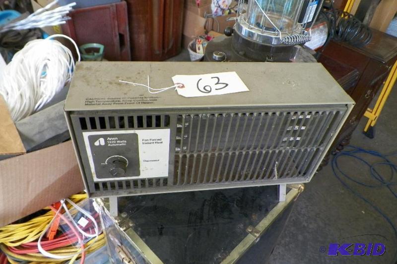 lot 63 image: Arvin Heater