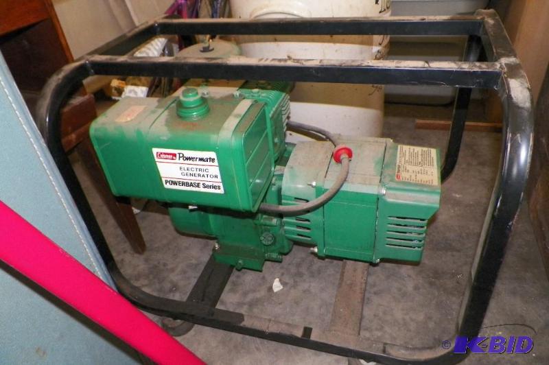 lot 65 image: Coleman Power Mate Generator