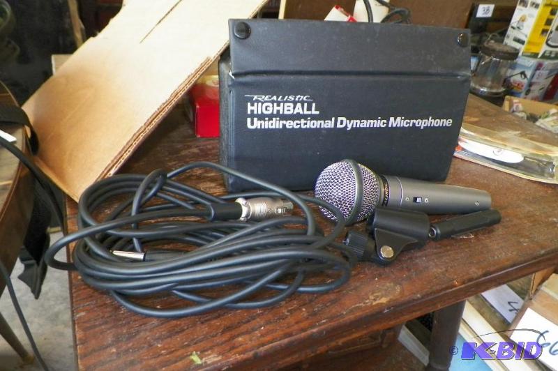 lot 72 image: Realistic Highball Microphone