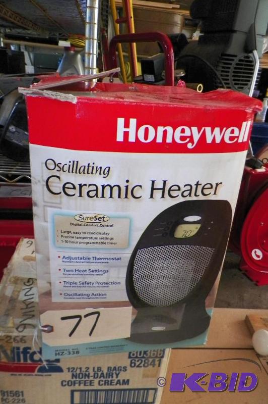 lot 77 image: Honeywell Heater