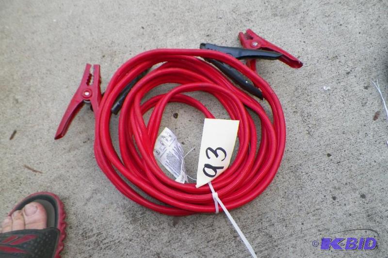 lot 93 image: Red Jumper Cables