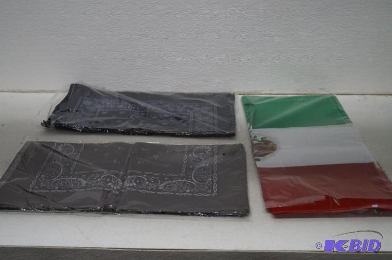 bandanas and flags