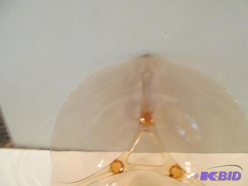 lot 12 image: Pink Depression Platter