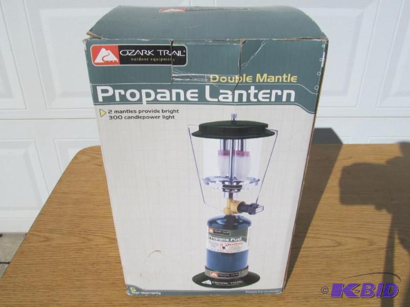 lot 31 image: Ozark Trail,Double mantle Propane Lantern