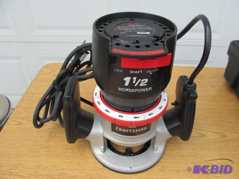 lot 45 image: Craftsman Router