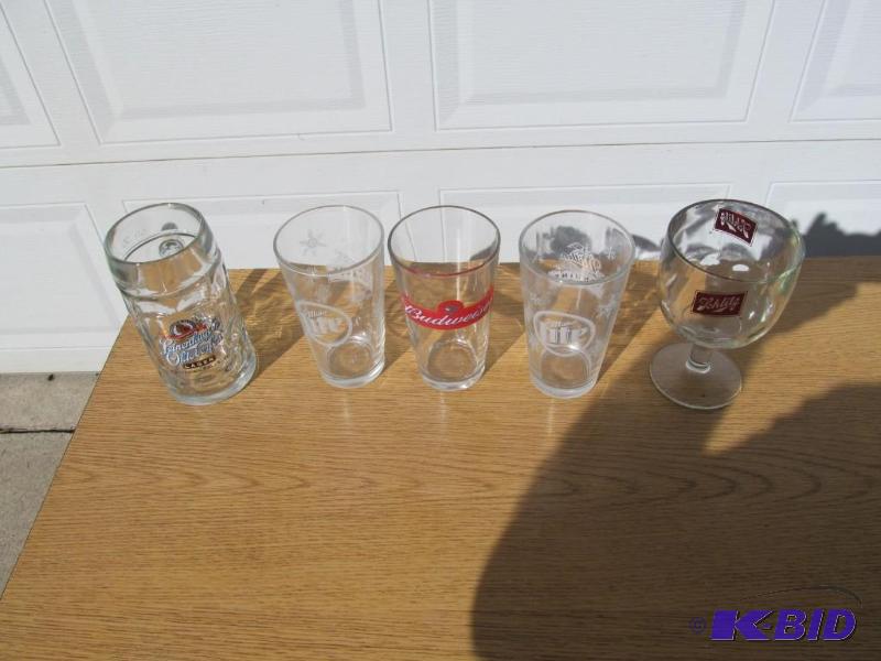 lot 62 image: Collection of Beer Glasses