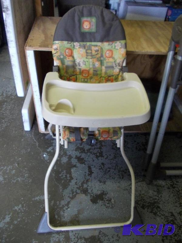 Folding High Chair with Tray...