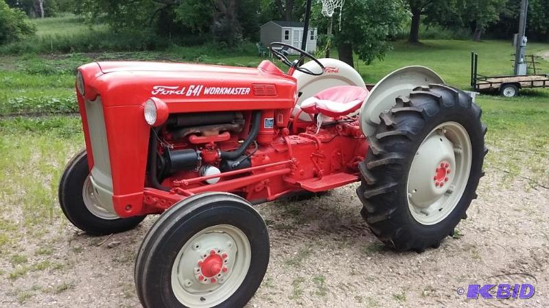 1959 Ford workmaster tractor #9