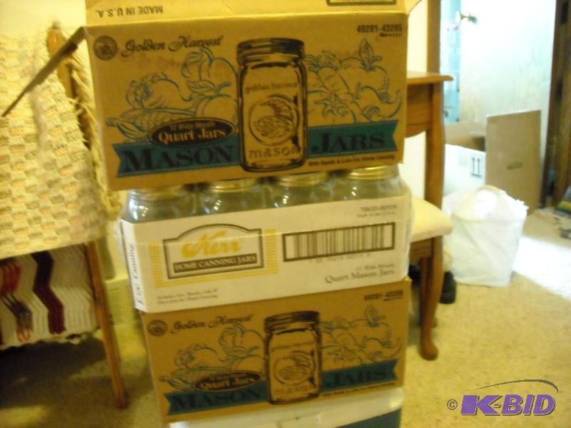 lot 108 image: mason jars
