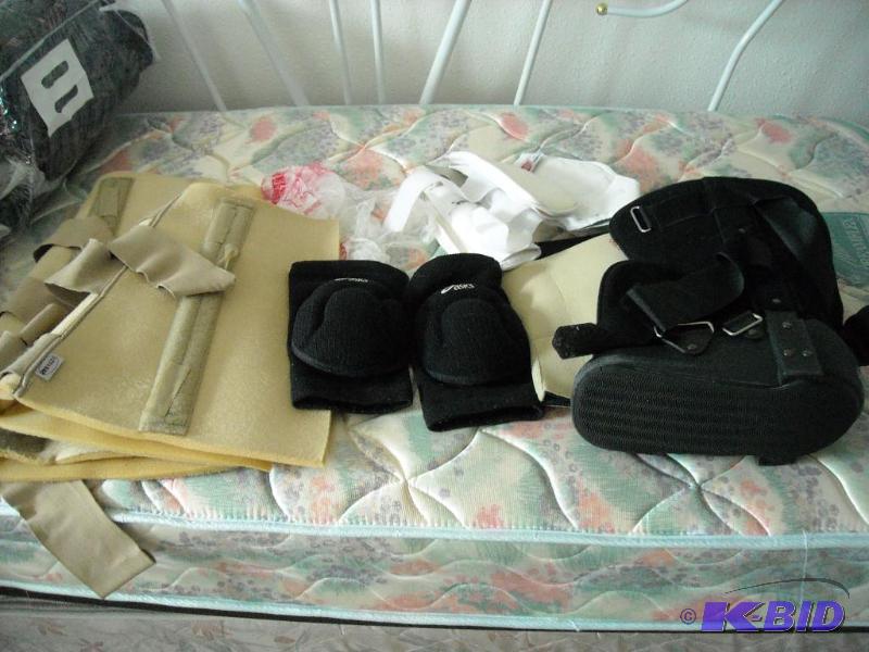 lot 113 image: misc injury wraps