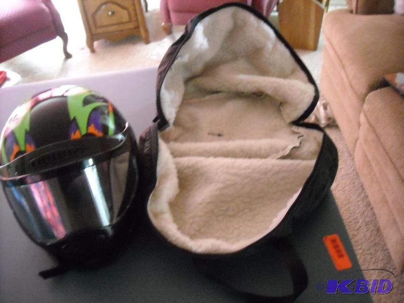 lot 224 image: V-Sport Helmet with shield and carrying case