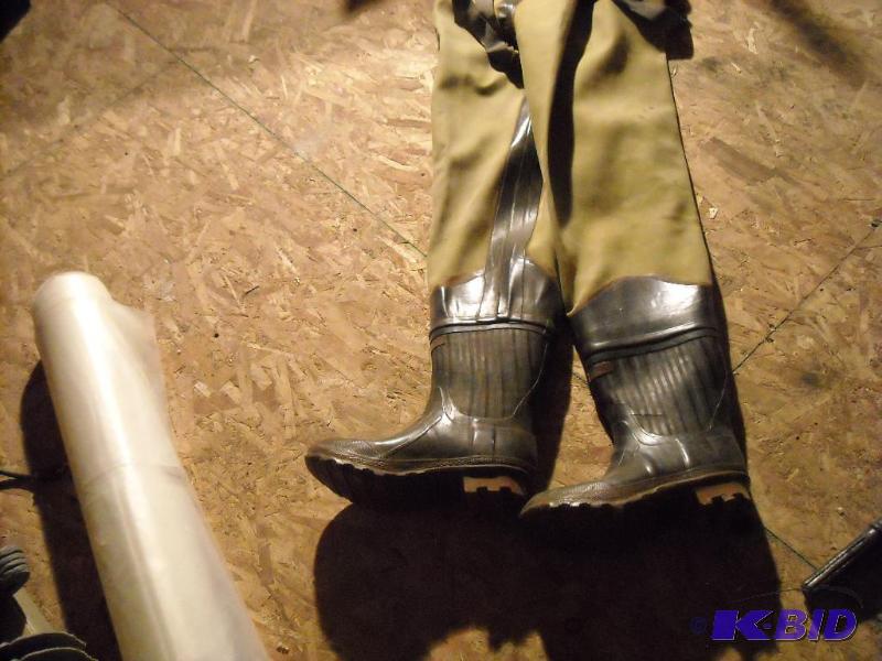 lot 298 image: size 10 chest waders