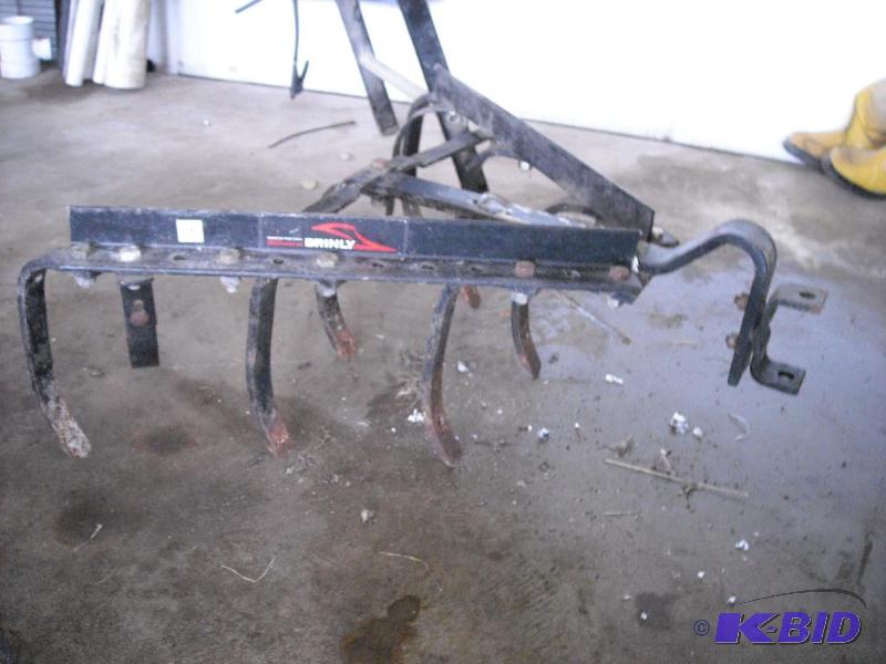 lot 341 image: cultivater for behind garden tractor