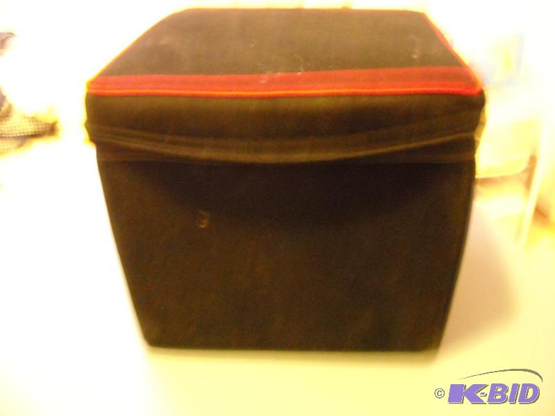 lot 86 image: storage foot stool...