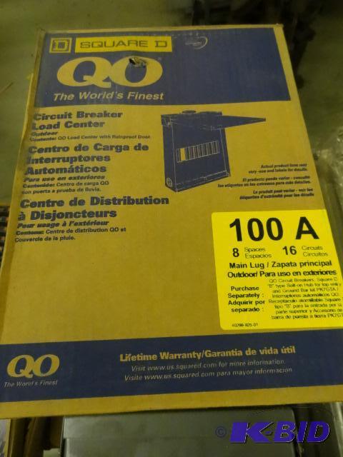 100 amp Square D outdoor box...