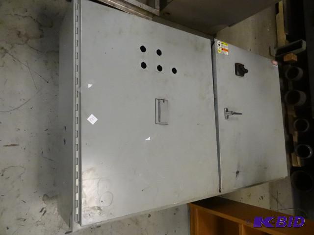 Empty machine control electrical box. 60 x 36...