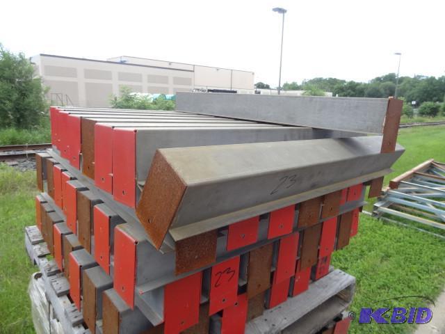 48 pallet rack material holders. Designed to ...
