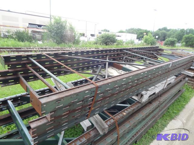 144 x 36 pallet rack upright. Qty 4...
