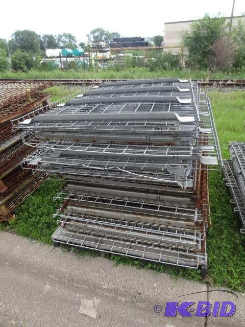 Pallet rack grates. Qty 28. 37 x 52...