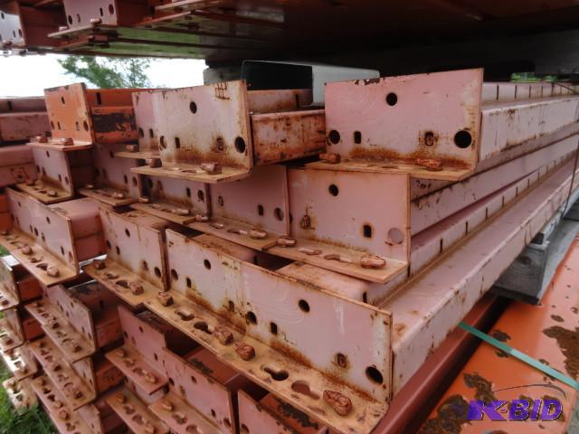 84 x 5 pallet rack beams. Qty 22. Interlake...