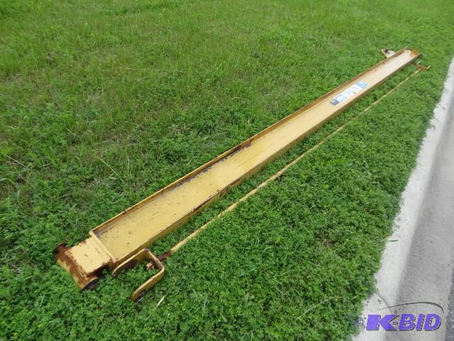 1 ton trolley beam. Comes with trolley. Beam ...