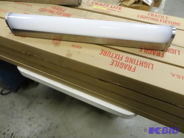 2 outdoor fluorescent lights. Stainless. 23&q...
