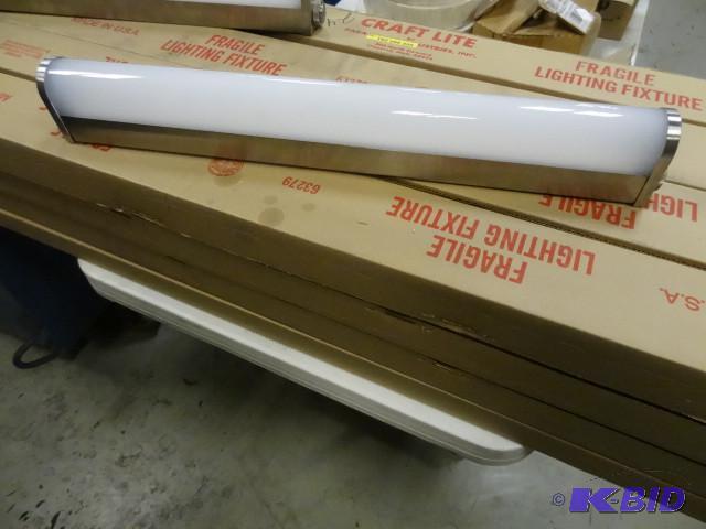 2 outdoor fluorescent lights. Stainless. 23&q...