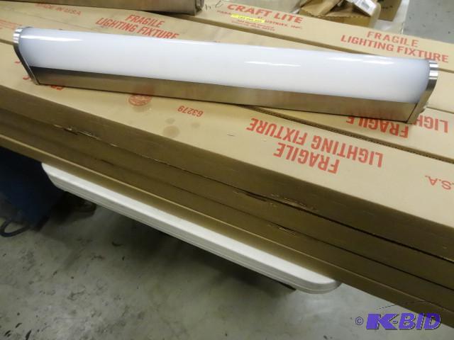 2 outdoor fluorescent lights. Stainless. 23&q...