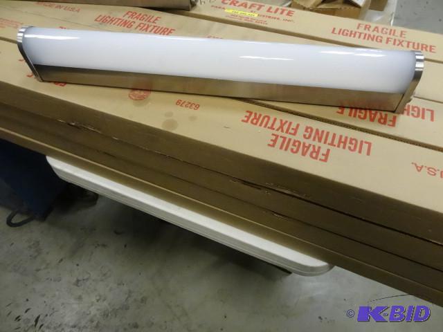 2 outdoor fluorescent lights. Stainless. 23&q...