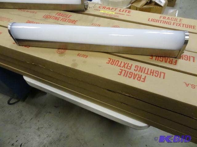 2 outdoor fluorescent lights. Stainless. 23&q...