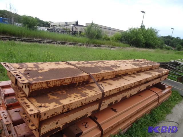 84 x 6 pallet rack beams. Qty 10. Interlake...