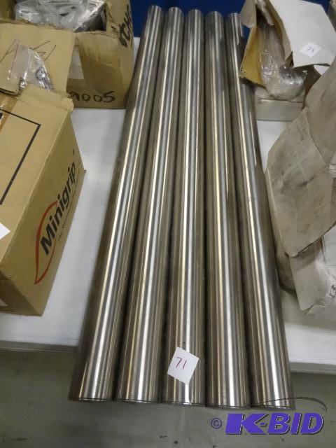 5 stainless tubes. 34&quot...