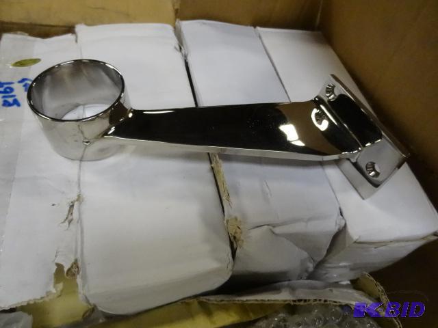 12 sets of stainless foot rail holders...