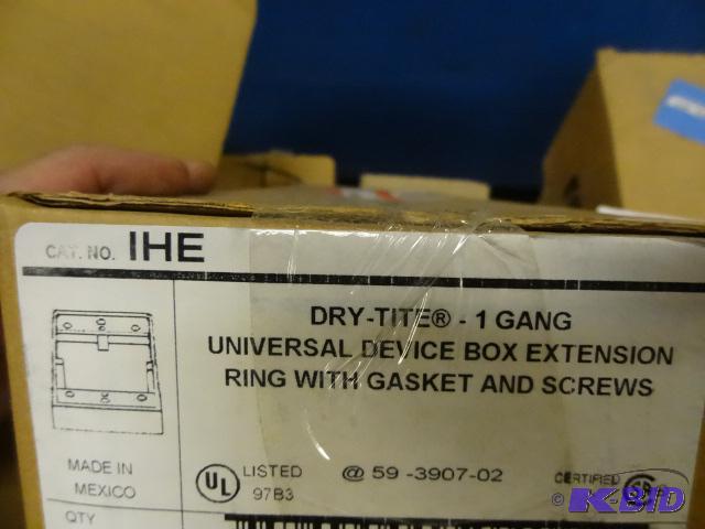 Dry titie 1 gang universal device box extensi...