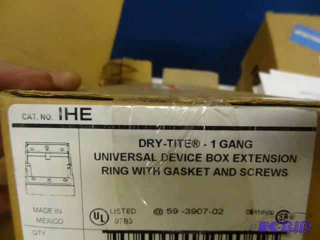 Dry titie 1 gang universal device box extensi...