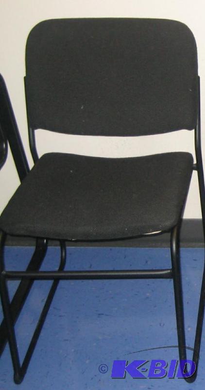 Black Fabric Office Chair