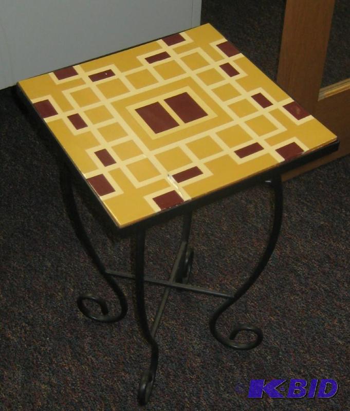 Tile Side Table