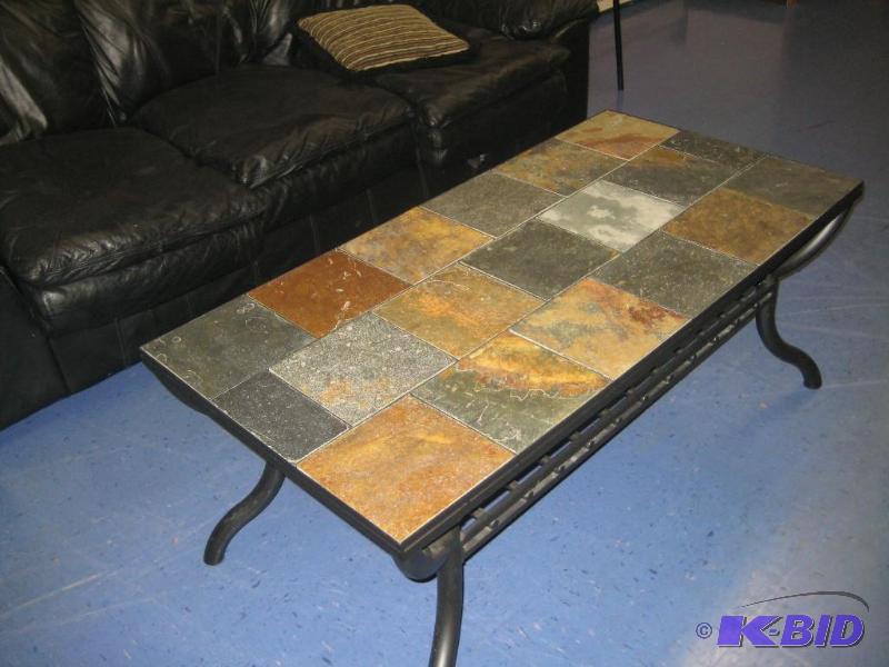 Tile Topped Coffee Table