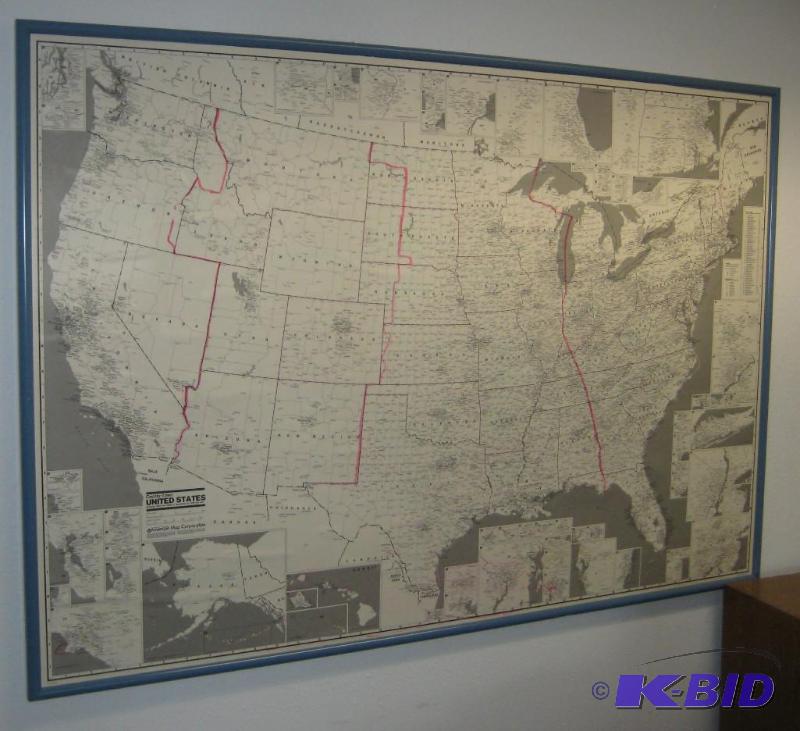 Large Map of the United States