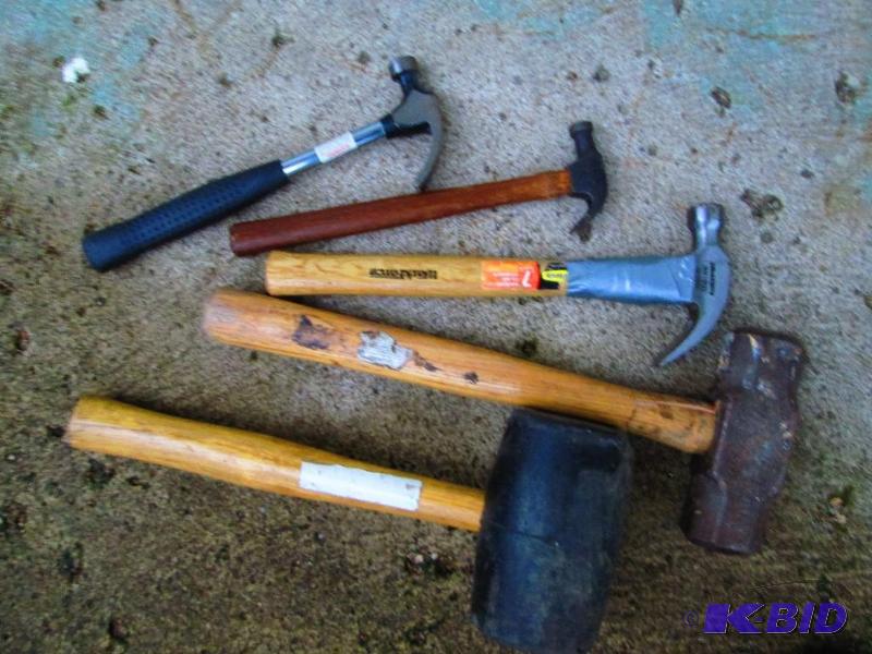 lot 83 image: Lot of hammers...