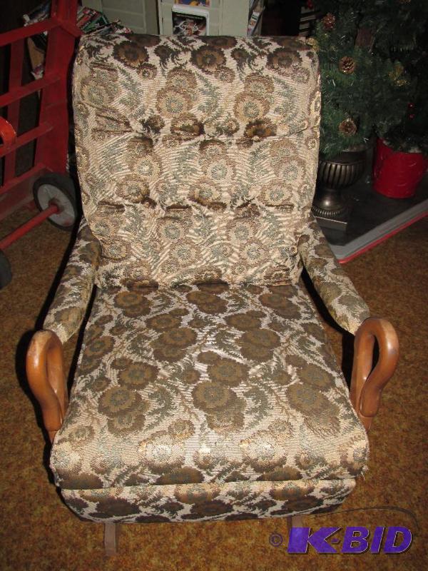 lot 184 image: SWAN NECK (see the pictures of the arms) ROCKER